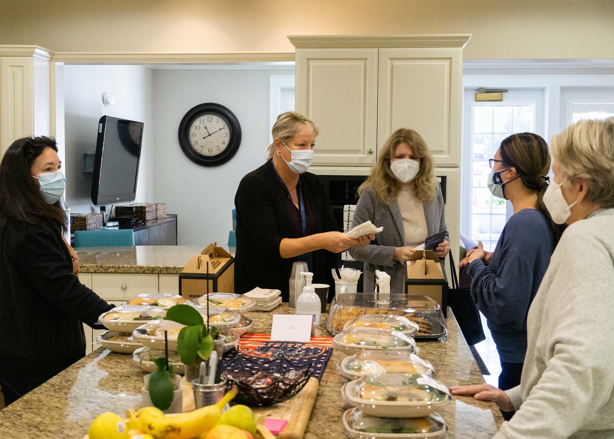 Lunch at Fischer House